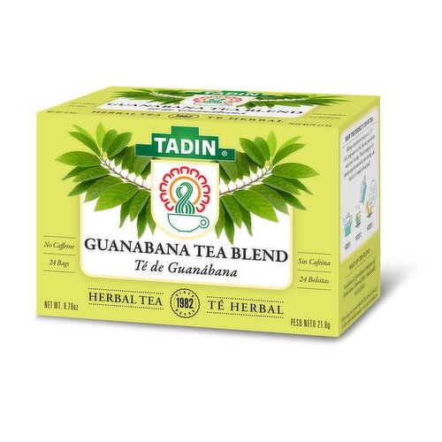 Tadin Guanabana Tea, Caffeine Free, Herbal Tea